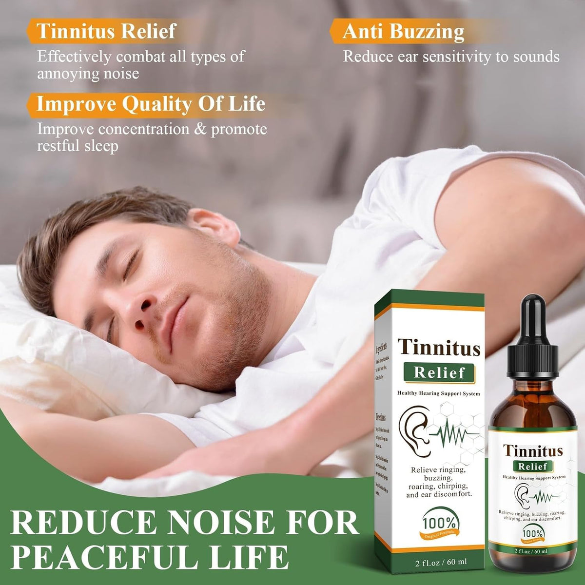 Tinnitus Relief Drops (کانوں کے مسائل کا حل)