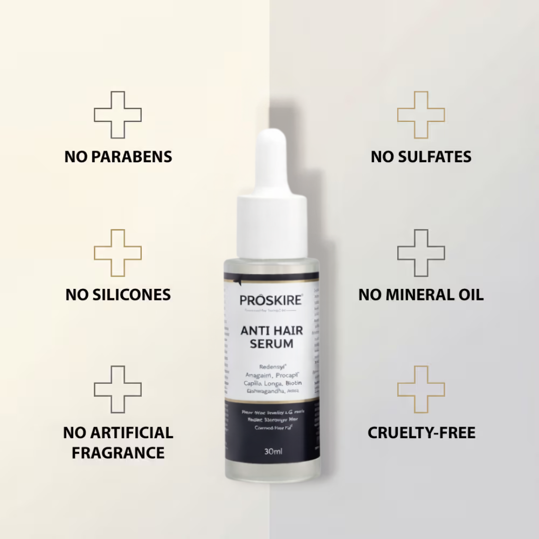 Proskire Anti-Grey Hair Serum | Reduces White Hair