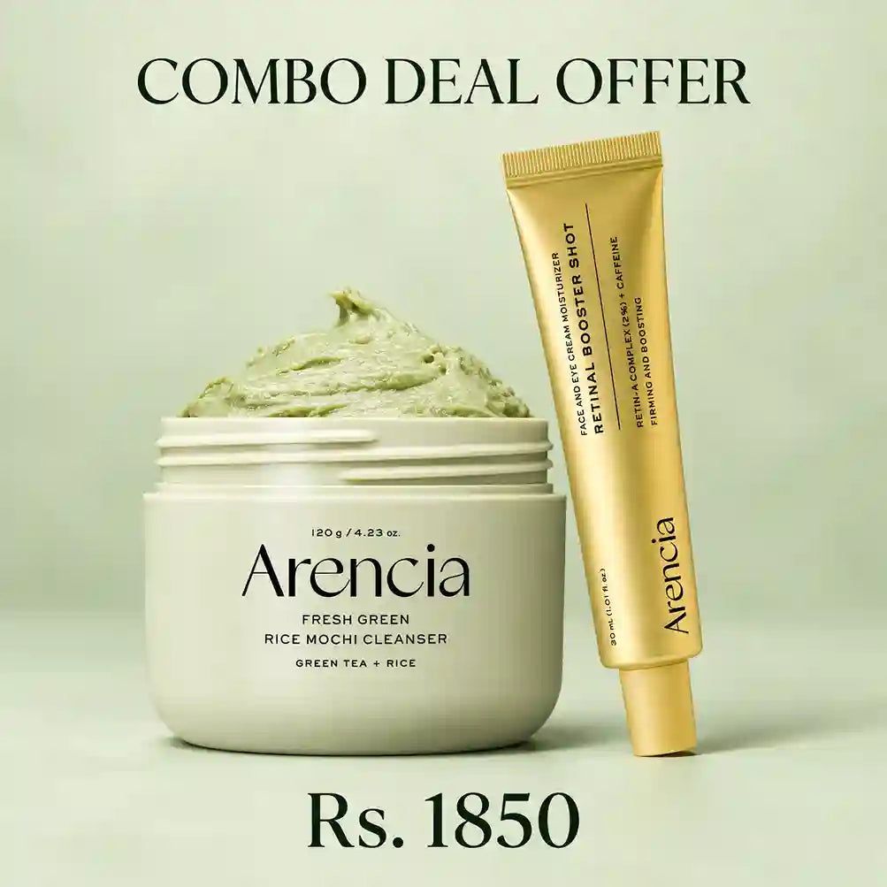 Arencia Rice Mochi Cleanser & Vitamin C Booster Shot | COMBO DEAL OFFER