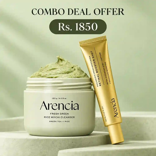 Arencia Rice Mochi Cleanser & Vitamin C Booster Shot | COMBO DEAL OFFER