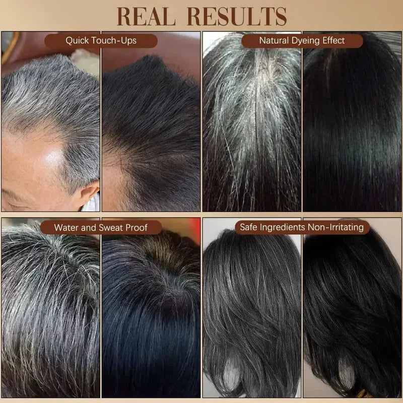 Sweat and water proof hair dye comb